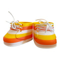 Replacement Shoes 16” Cabbage Patch 3D Printed Candy Corn Halloween Stripe