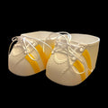 Replacement Shoes For 16” Cabbage Patch Kid 3D Printed - Stripe Sneakers Yellow