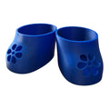 Replacement Shoes 16” Cabbage Patch 3D Printed Flower Mary Janes Dark Royal Blue