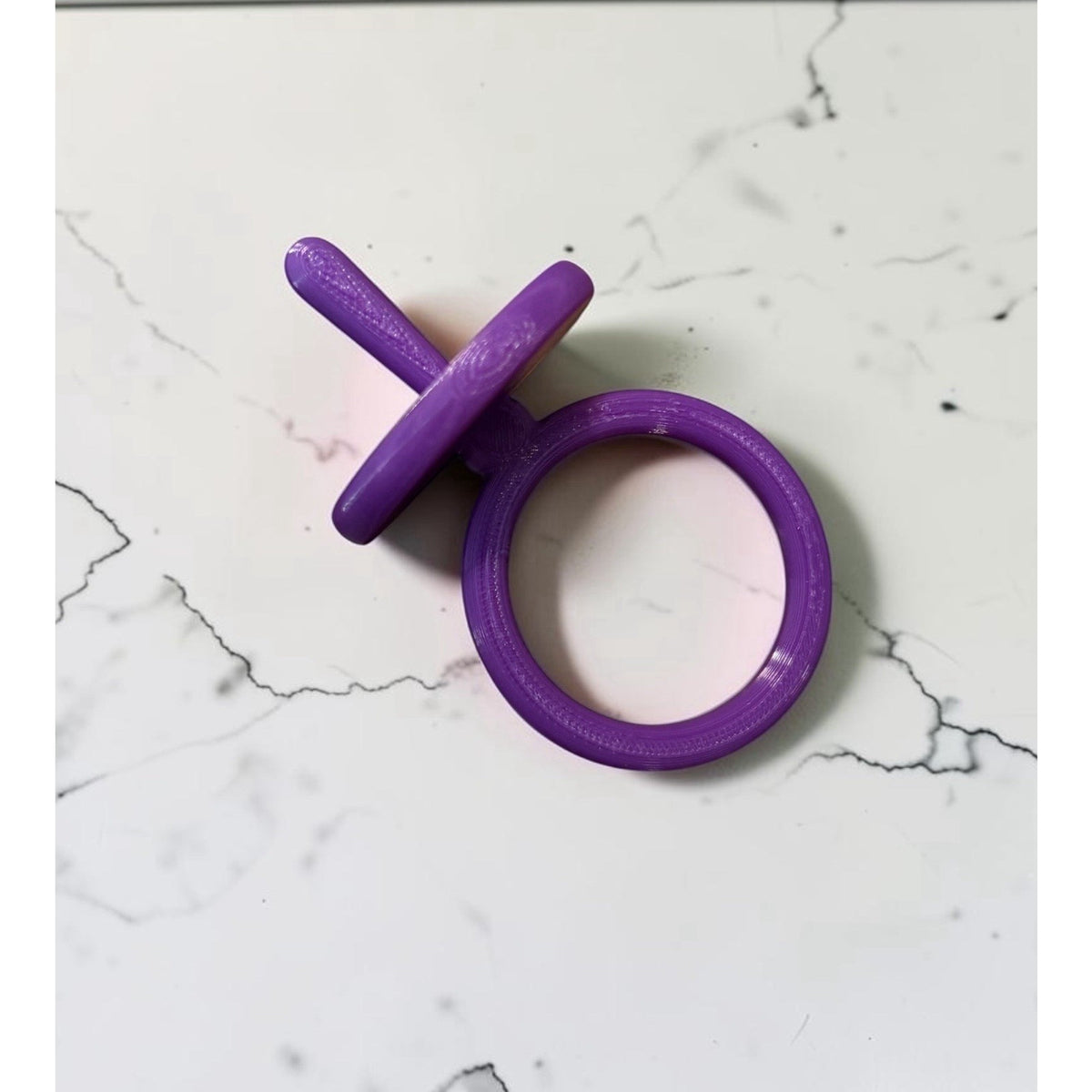 Replacement Pacifier For Cabbage Patch Kid Doll 3-D Printed Deep Purple