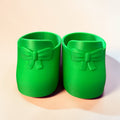 Replacement Shoes For 16” Cabbage Patch Kid 3D Printed Bow Loafers Green