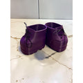 16” Cabbage Patch Kid 3D Printed - Chunky Dark Purple Halloween Hi Top Boots