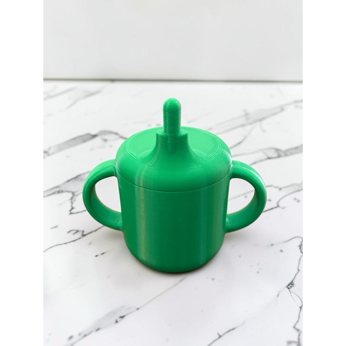 Cabbage Patch Kid Sippy Cup 3D Printed For Pacifier Mouth Dolls Green