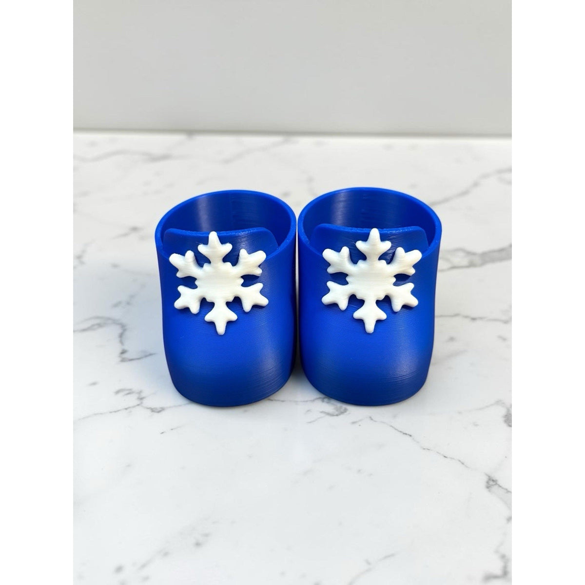 Shoes 16” Cabbage Patch Kid 3D Printed Snowflake Loafers Royal Blue White