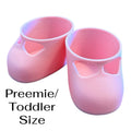 Replacement Shoes For Preemie Size Cabbage Patch 3D Printed Mary Janes Pink