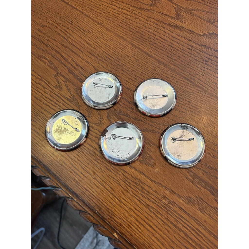Set Of 5 Vintage Cabbage Patch Kids 2” Buttons Pinbacks 1980s CPK Toys Doll Pins