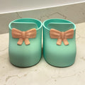Shoes 16” Cabbage Patch Kid 3D Printed Bow Loafers Mint Peach Bow
