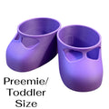Replacement Shoes For Preemie Cabbage Patch 3D Printed Mary Janes Dark Purple