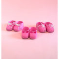 Flexible Replacement Shoes 3D Printed Cabbage Patch Kid 3 Pair Lace Up Sneaker