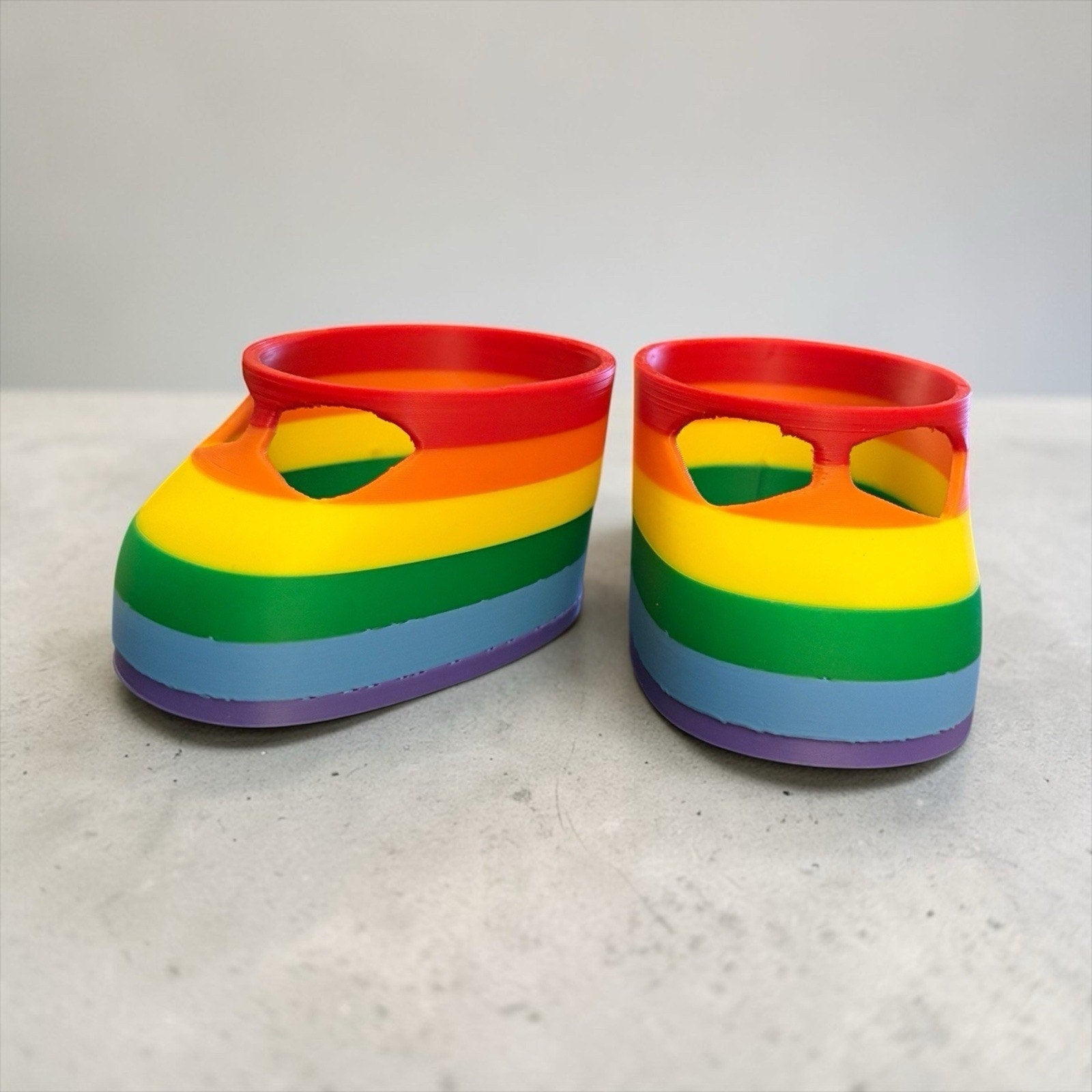 Replacement Shoes For 16” Cabbage Patch Kid 3D Printed Rainbow Mary Janes