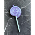 Big Swirl Lollipop For Cabbage Patch Kid Pacifier Mouth Dolls 3D Printed Purple