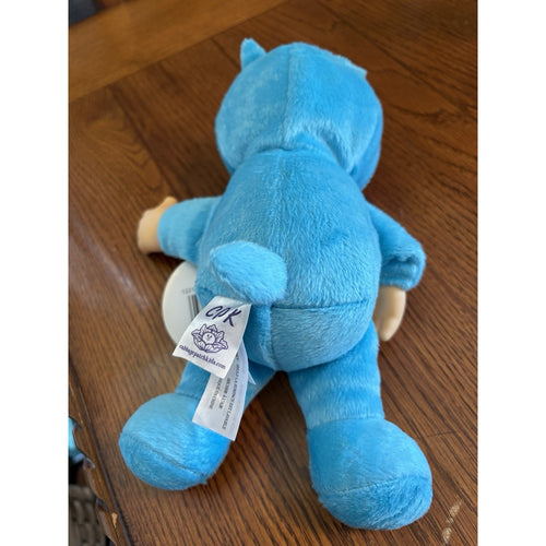 Cabbage Patch Kid Cutie Animal Doll - Around The World Blue Hippo Pastel Colors
