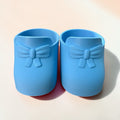 Replacement Shoes For 16” Cabbage Patch Kid 3D Printed Bow Loafers Sky Blue