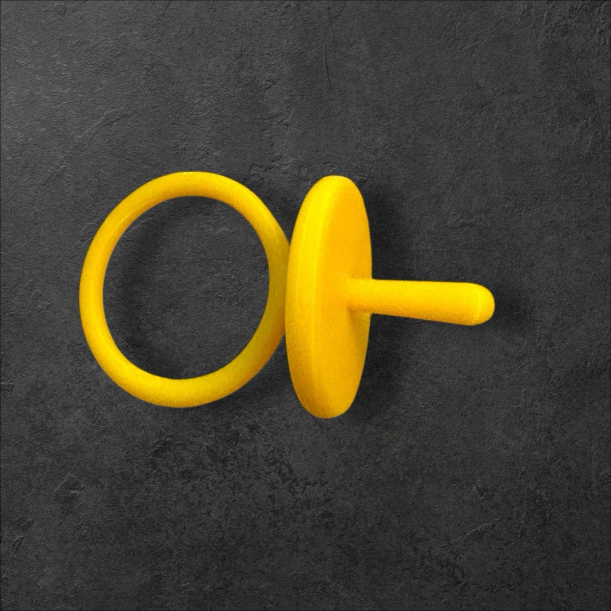 Replacement Pacifier For Cabbage Patch Kid Doll 3-D Printed - Yellow