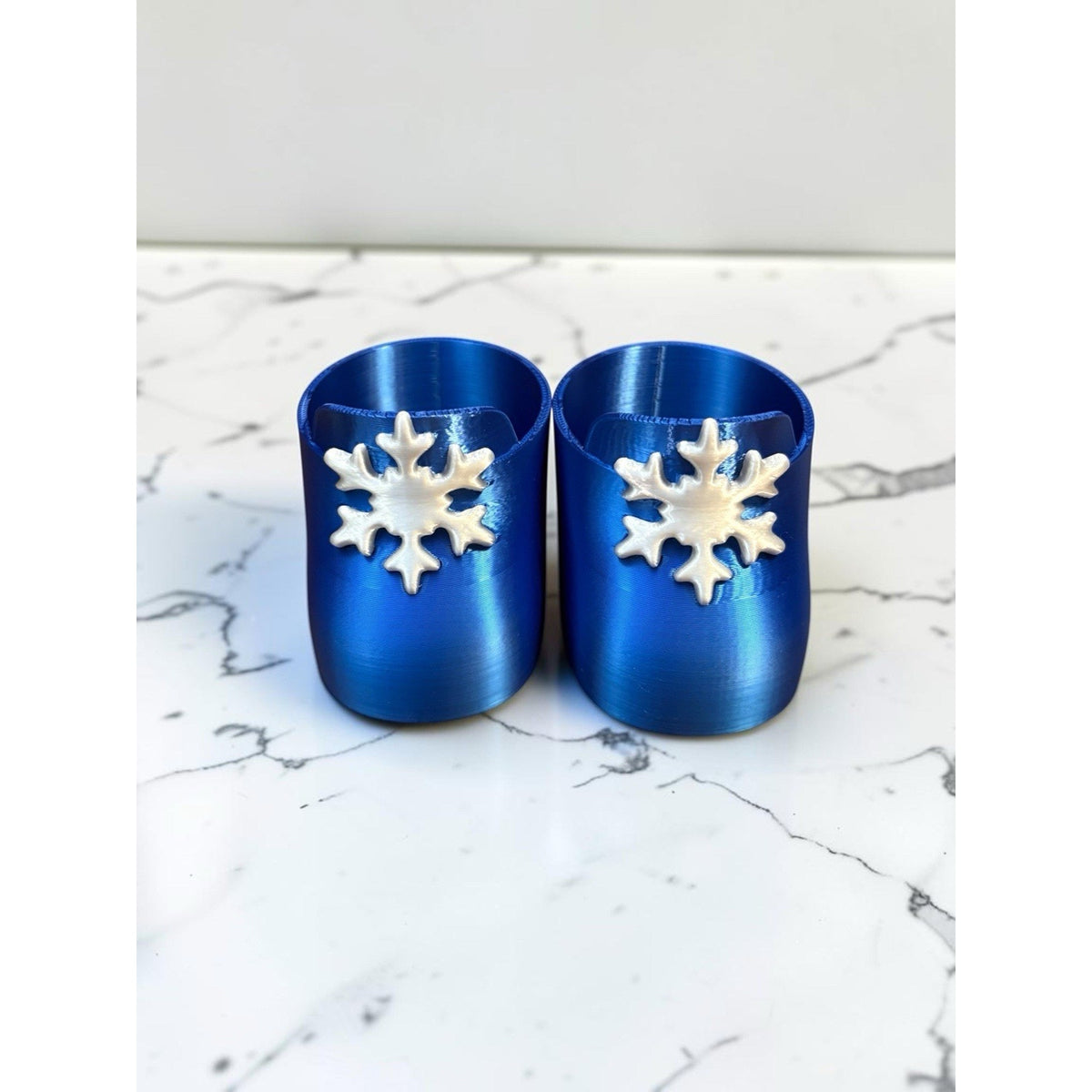Shoes 16” Cabbage Patch Kid 3D Printed Snowflake Loafers Satin Blue Ice White