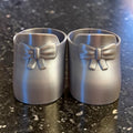 Replacement Shoes 16” Cabbage Patch Kid 3D Printed Bow Loafers Metallic Silver