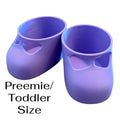 Replacement Shoes For Preemie Size Cabbage Patch 3D Printed Mary Janes Purple