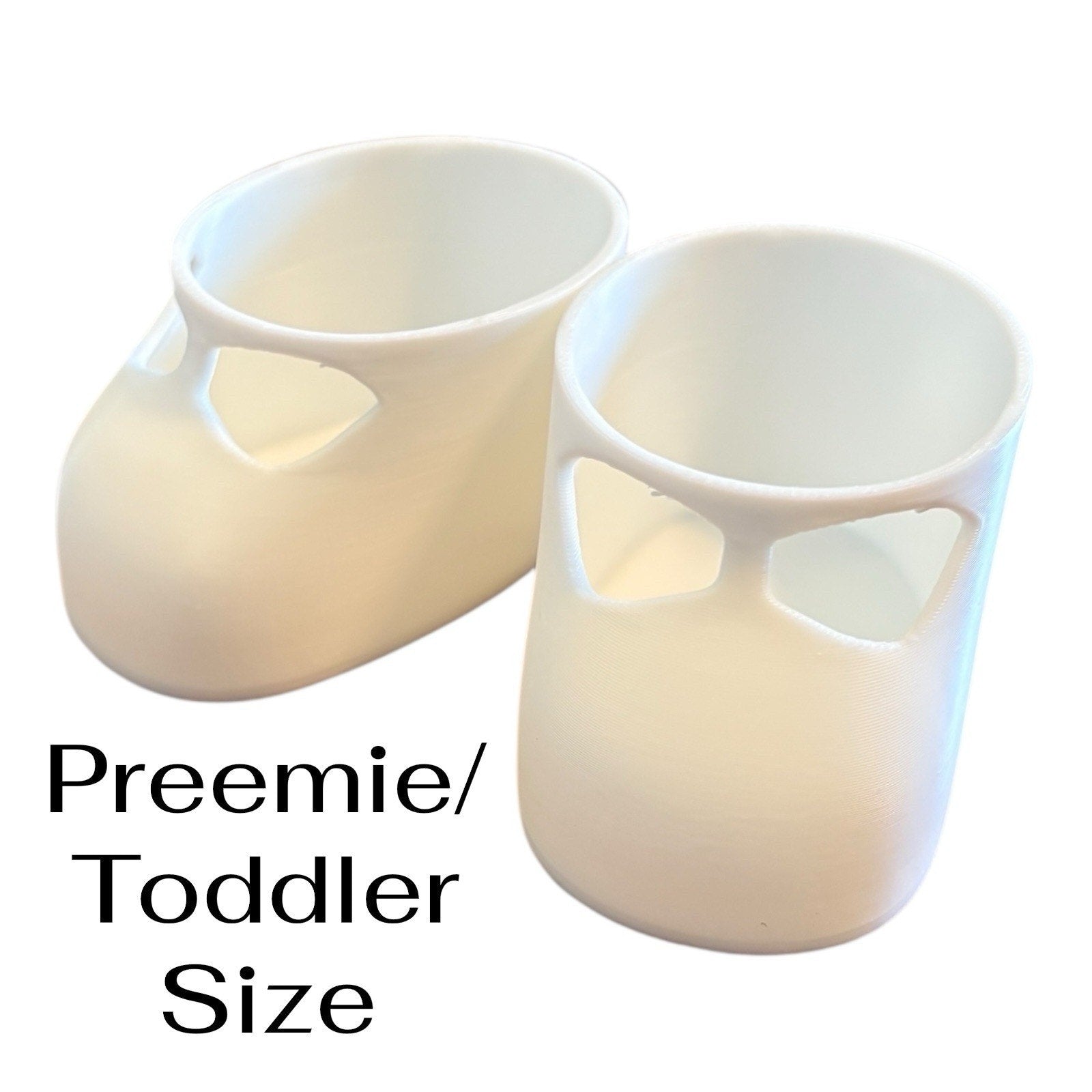 Replacement Shoes For Preemie Size Cabbage Patch 3D Printed Mary Janes White