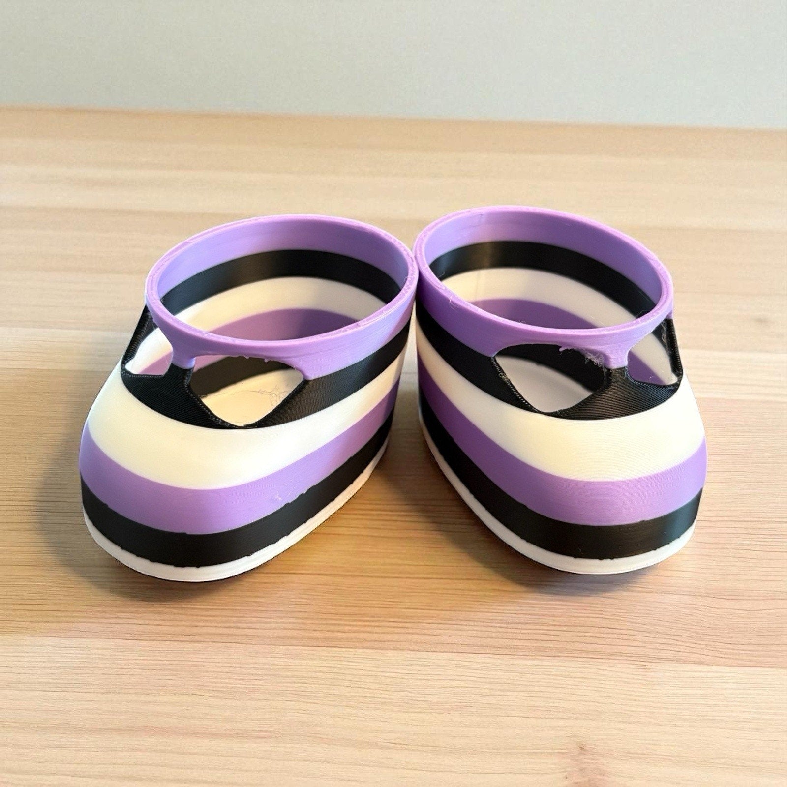 Replacement Shoes 16” Cabbage Patch 3D Printed Halloween Black Purple White