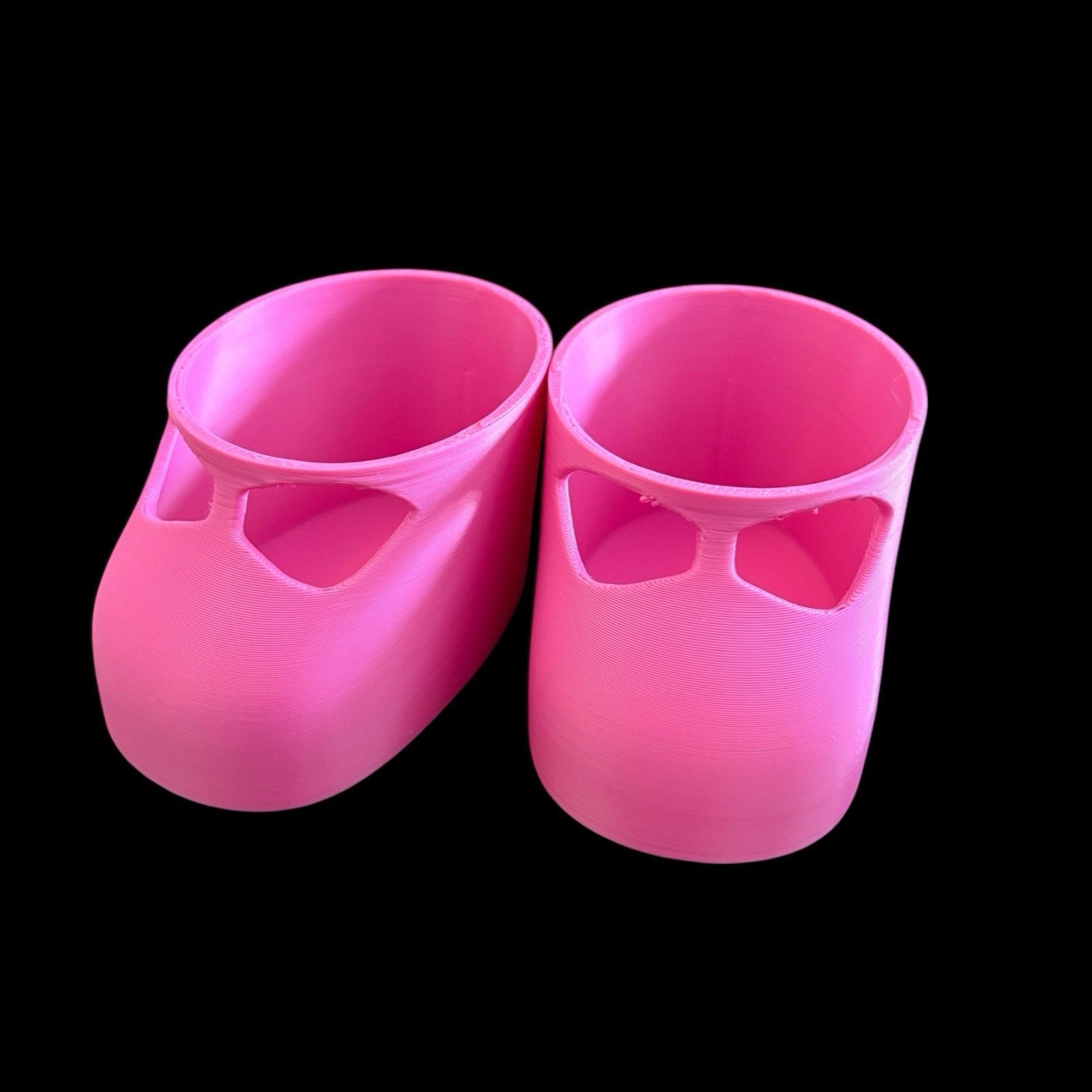 Flexible Replacement Shoes 3D Printed For Cabbage Patch Kids Pink Mary Janes