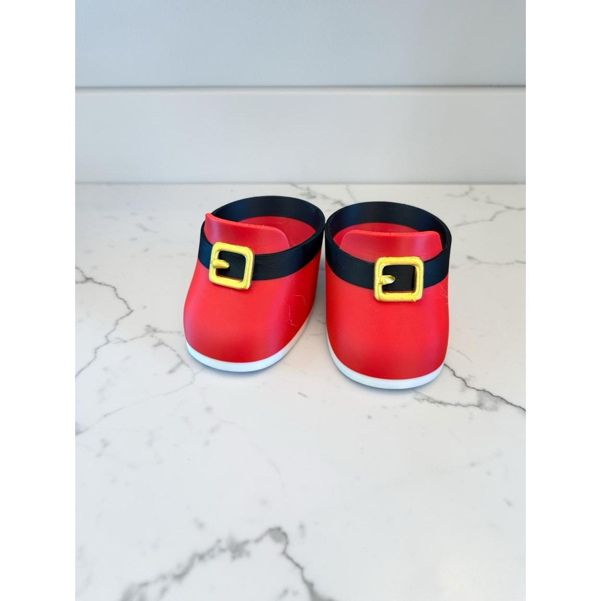 Shoes 16” Cabbage Patch Kid 3D Printed Loafers Christmas Santa Belt Red