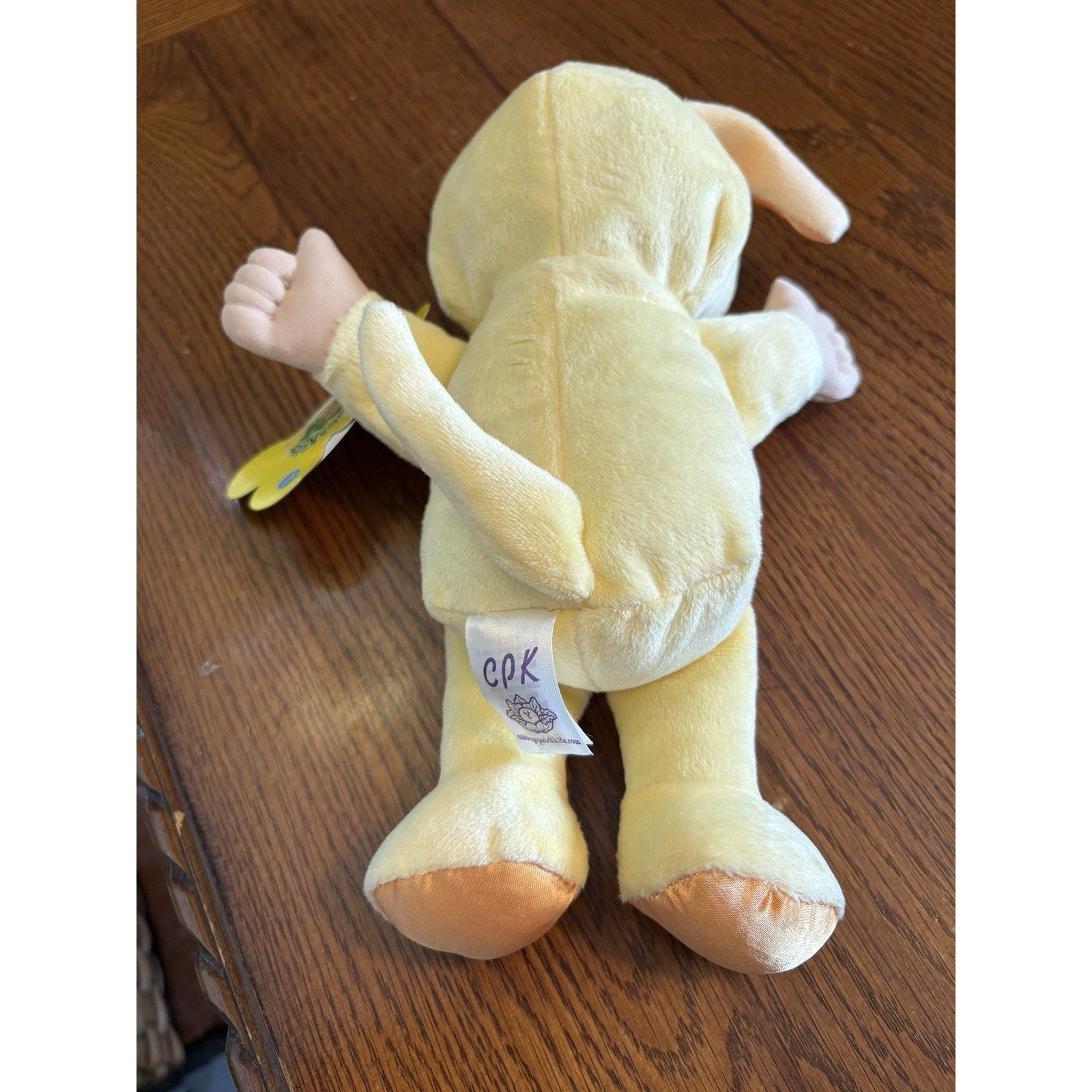 Cabbage Patch Kid Cutie Animal Doll - Yellow Gold Puppy Dog Floppy Ears 2012 NWT