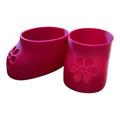 Replacement Shoes 16” Cabbage Patch 3D Printed Flower Mary Janes Magenta