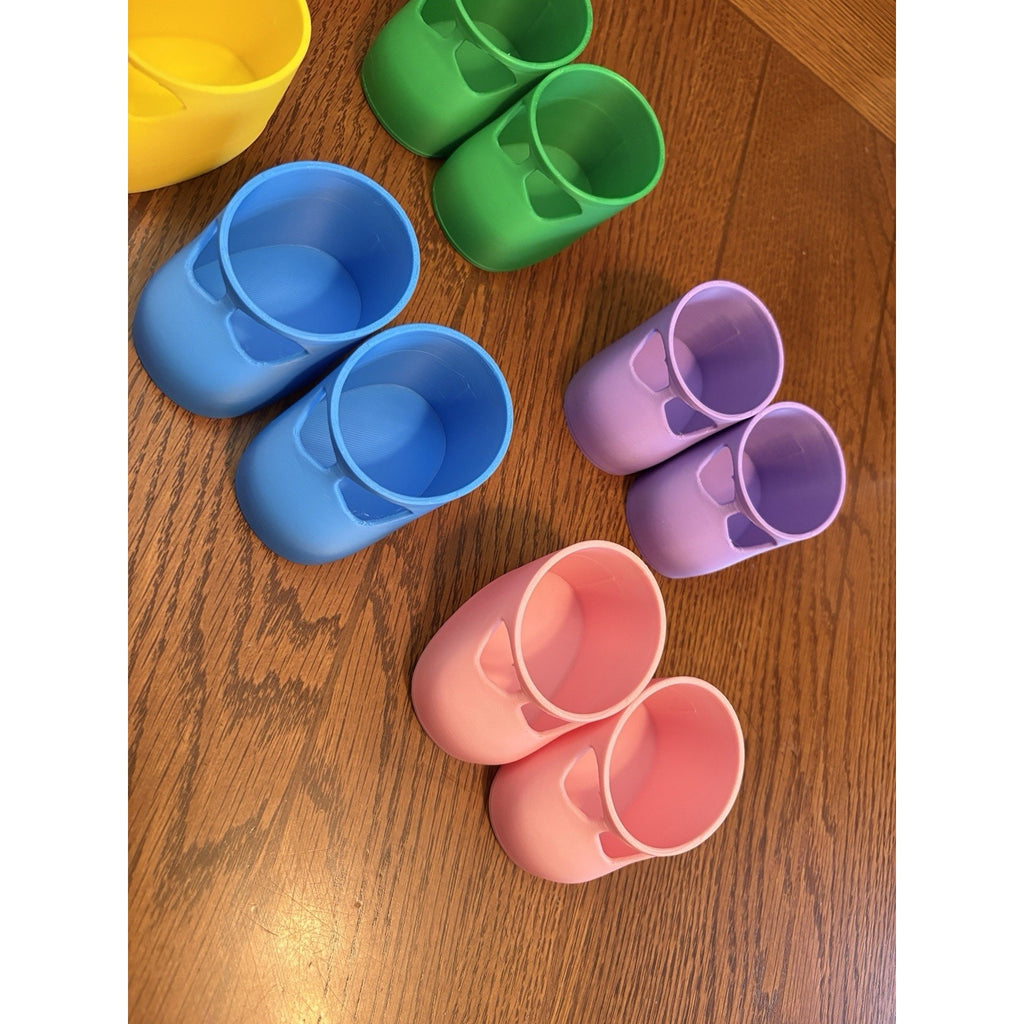 Replacement Shoes 16” Cabbage Patch 3D Printed Set Of 7 Pairs Rainbow Colors