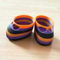 Replacement Shoes 16” Cabbage Patch 3D Printed Halloween Black Orange Purple