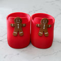 Shoes 16” Cabbage Patch Kid 3D Printed Loafers Christmas Gingerbread Red