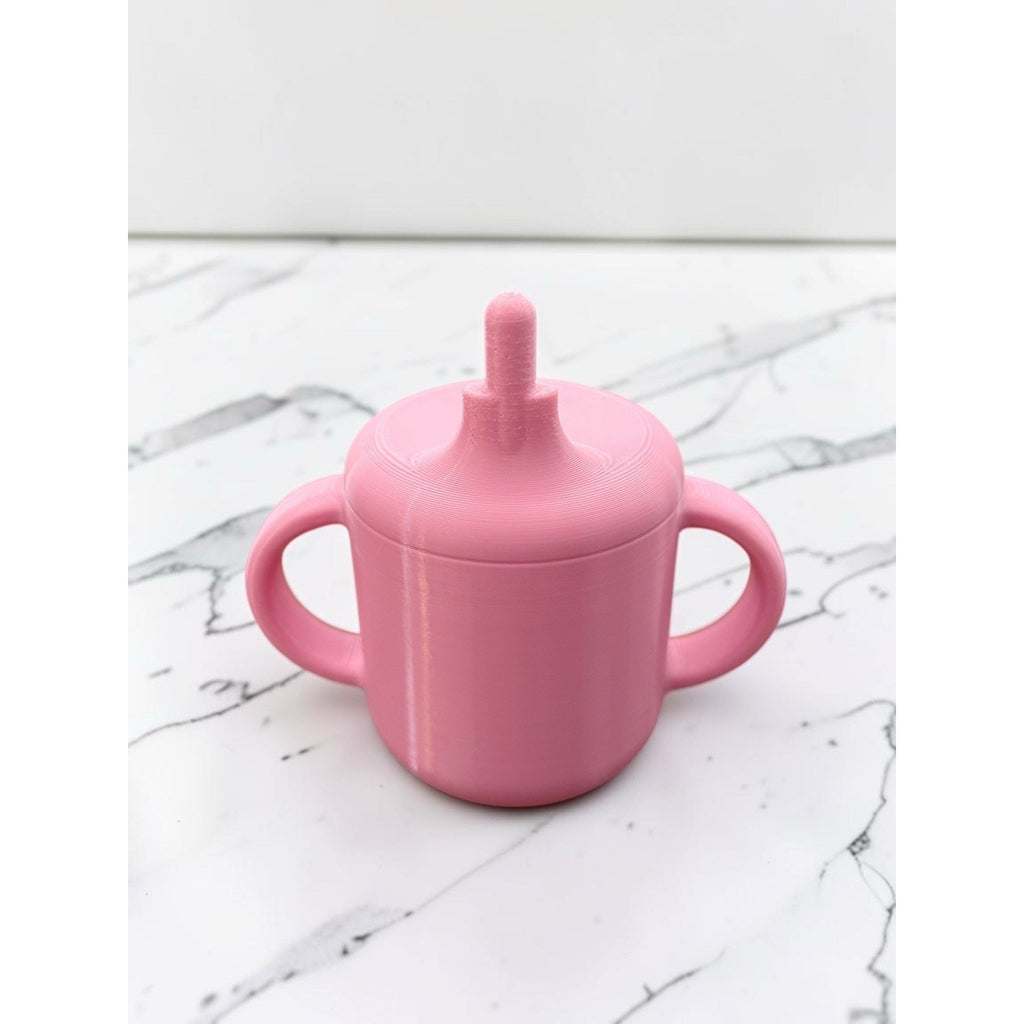 Cabbage Patch Kid Sippy Cup 3D Printed For Pacifier Mouth Dolls Pink