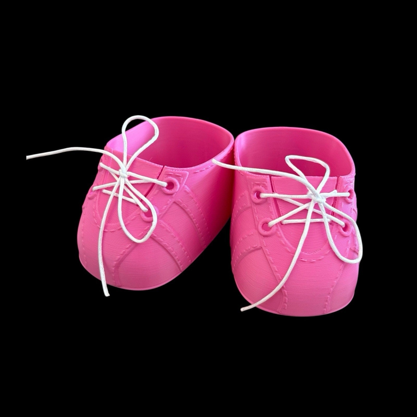 Flexible Replacement Shoes 3D Printed Cabbage Patch Kids Pink Sneakers Tennis