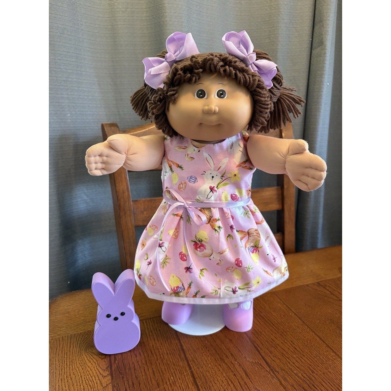 1980s Cabbage Patch Kid Easter Dress And Peep