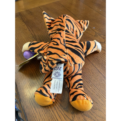 Cabbage Patch Kid Cutie Animal Doll - Born To Be Wild Orange Black Tiger New