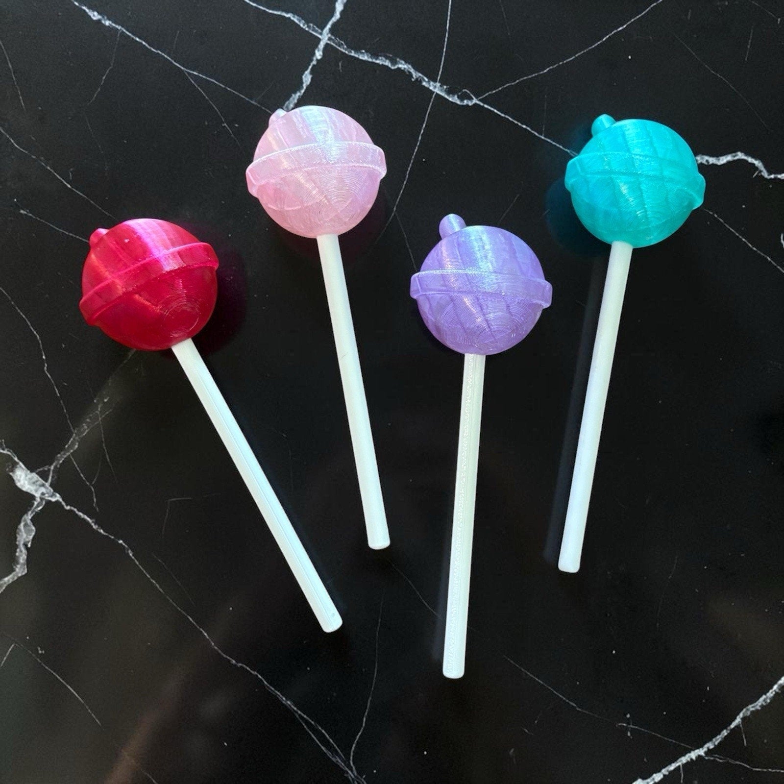 Lollipop Sucker For Cabbage Patch Kid Pacifier Mouth Dolls 3D Printed 4 Colors