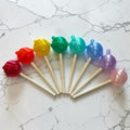 8 Lollipop Sucker For Cabbage Patch Kid Pacifier Mouth Dolls 3D Printed Rainbow
