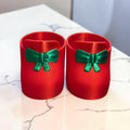Shoes 16” Cabbage Patch Kid 3D Printed Bow Loafers Satin Holiday Bow Christmas