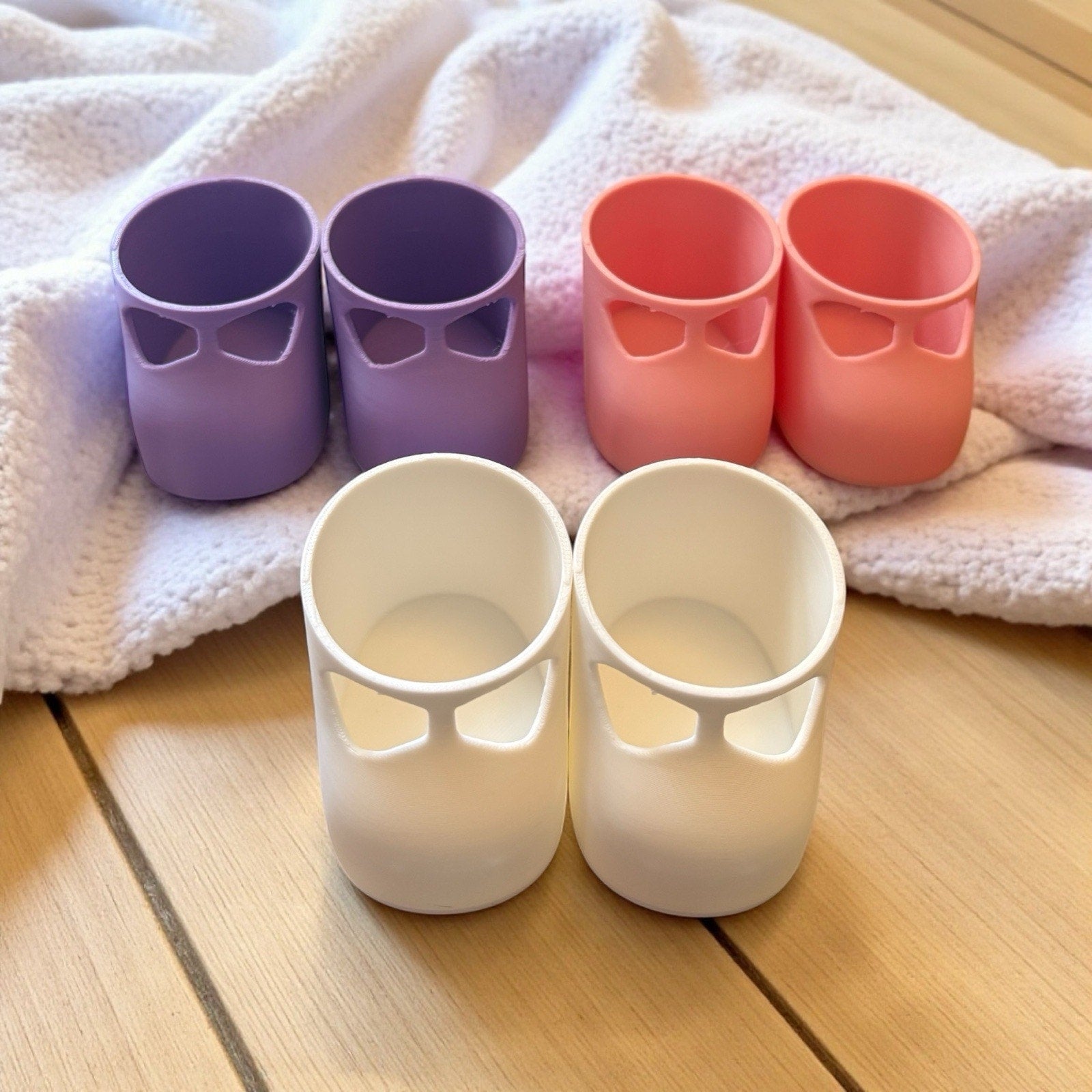 Replacement Shoes 16” Cabbage Patch 3D Printed 3 Pr Pink White Purple Mary Janes