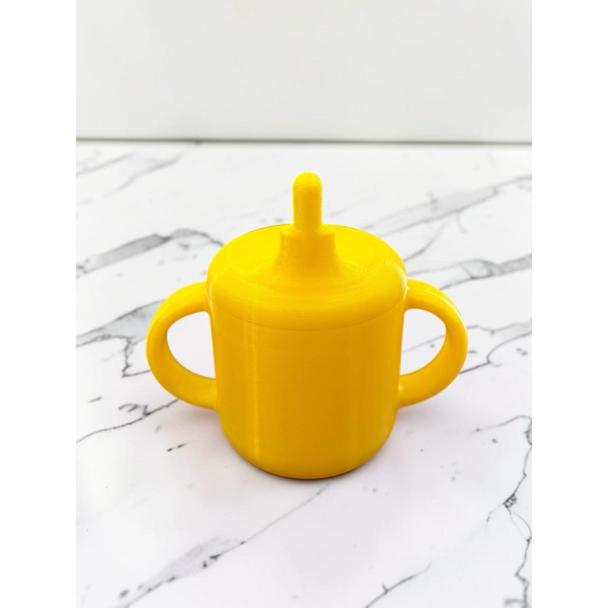 Cabbage Patch Kid Sippy Cup 3D Printed For Pacifier Mouth Dolls Yellow