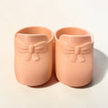 Replacement Shoes For 16” Cabbage Patch Kid 3D Printed Bow Loafers Peach