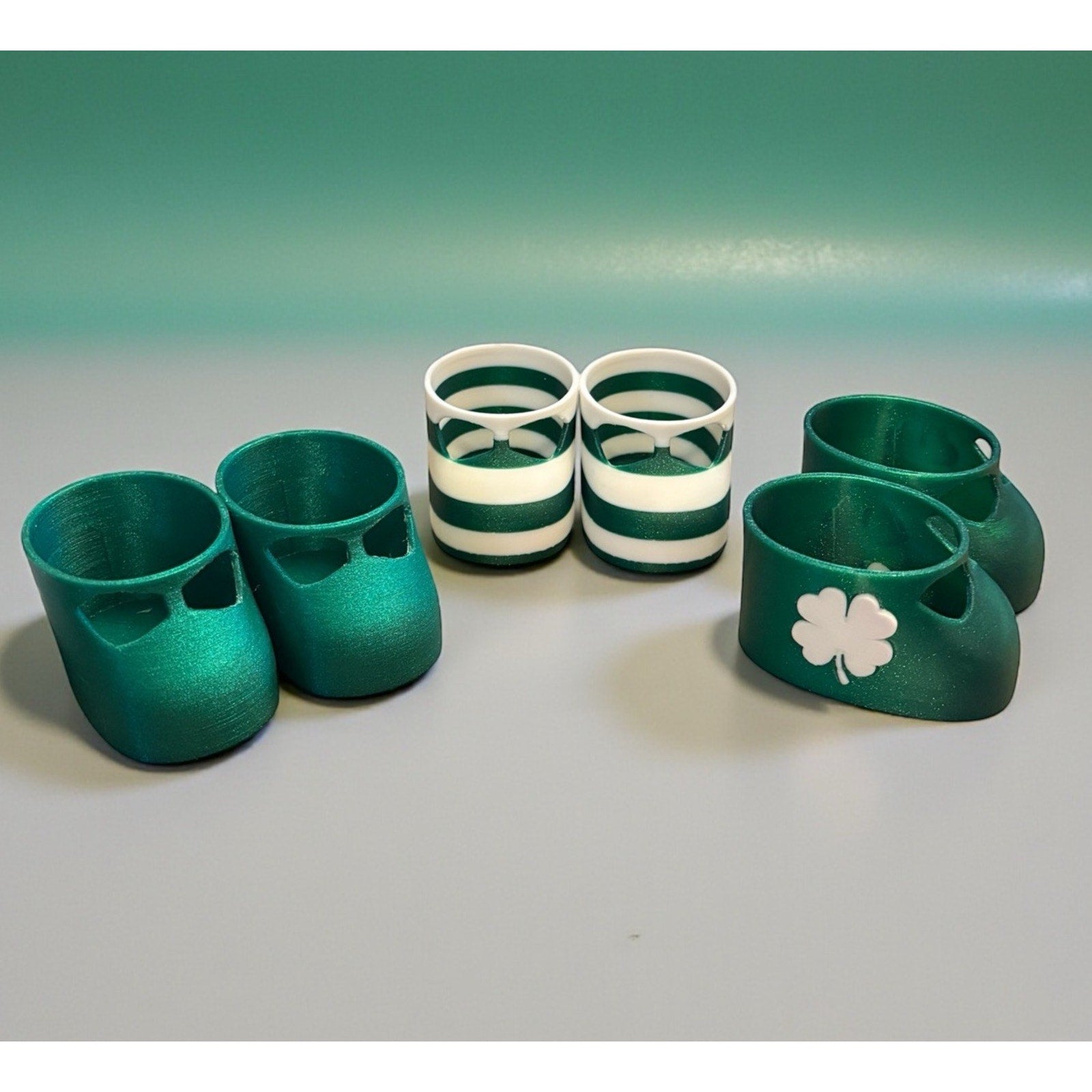 Shoes Set 16” Cabbage Patch Kid 3D Printed Mary Jane Shamrock St Patrick Clover