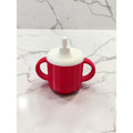 Cabbage Patch Kid Sippy Cup 3D Printed For Pacifier Mouth Dolls Red White Tops