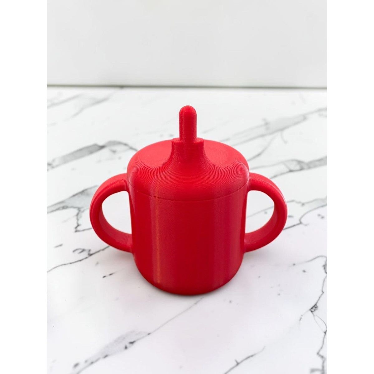 Cabbage Patch Kid Sippy Cup 3D Printed For Pacifier Mouth Dolls Red