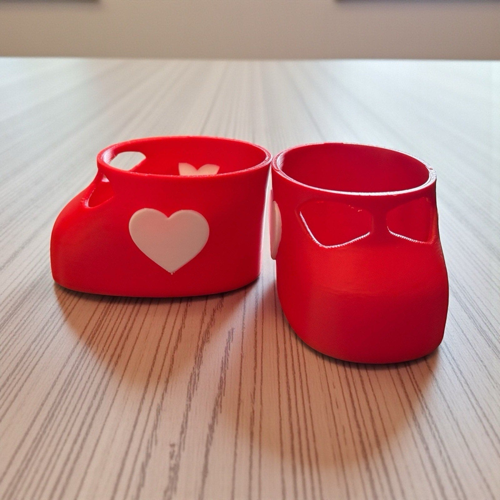 Replacement Shoes For 16” Cabbage Patch Kid 3D Printed - Red Heart Mary Janes