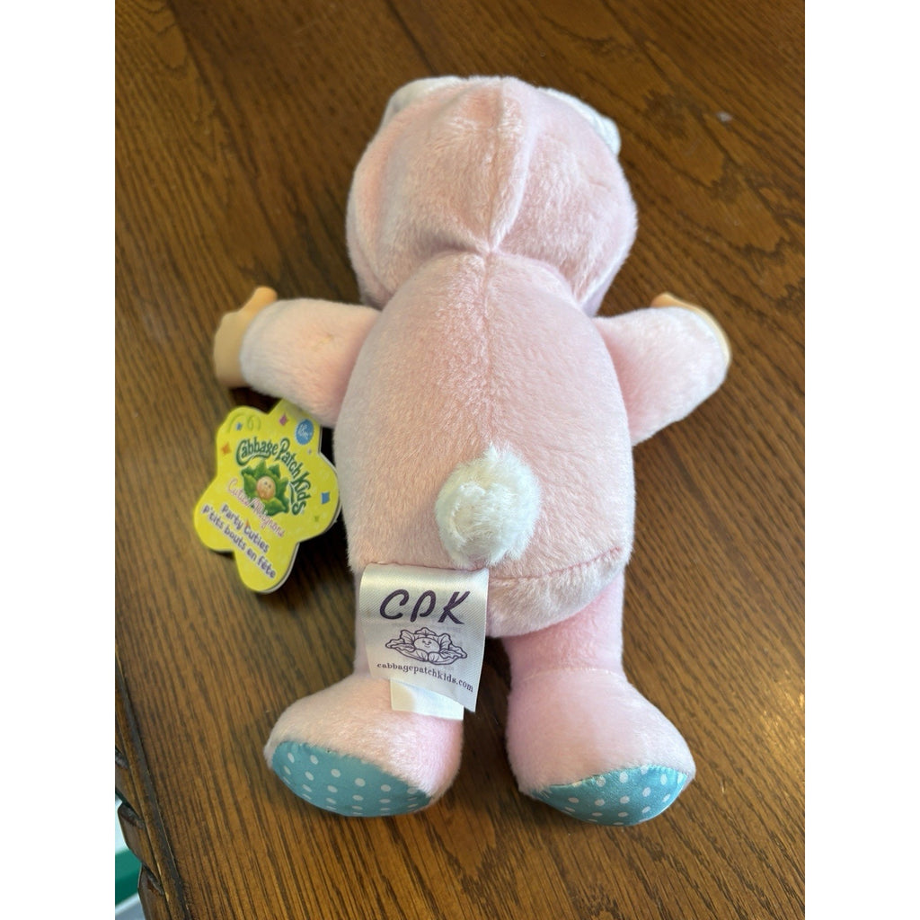 Cabbage Patch Kid Cutie Animal Doll - Bunny Rabbit Party Cuties Pink Polka Dot
