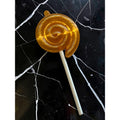 Big Swirl Lollipop For Cabbage Patch Kid Pacifier Mouth Dolls 3D Printed Gold