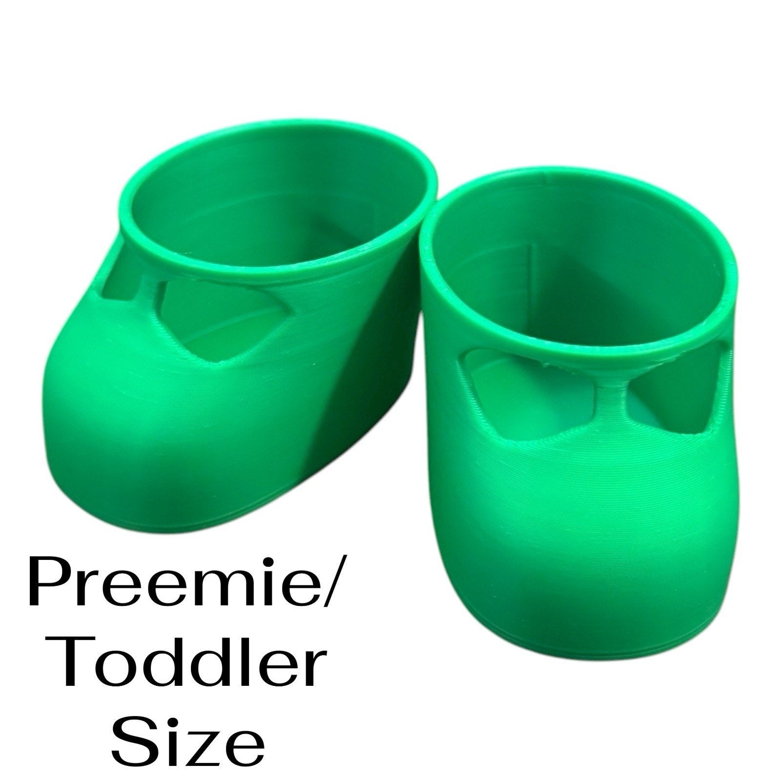Replacement Shoes For Preemie Size Cabbage Patch 3D Printed Mary Janes Green