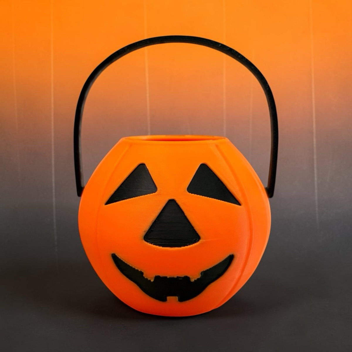 Cabbage Patch Kid 3D Printed Halloween Pumpkin Jack O Lantern Bucket Accessory