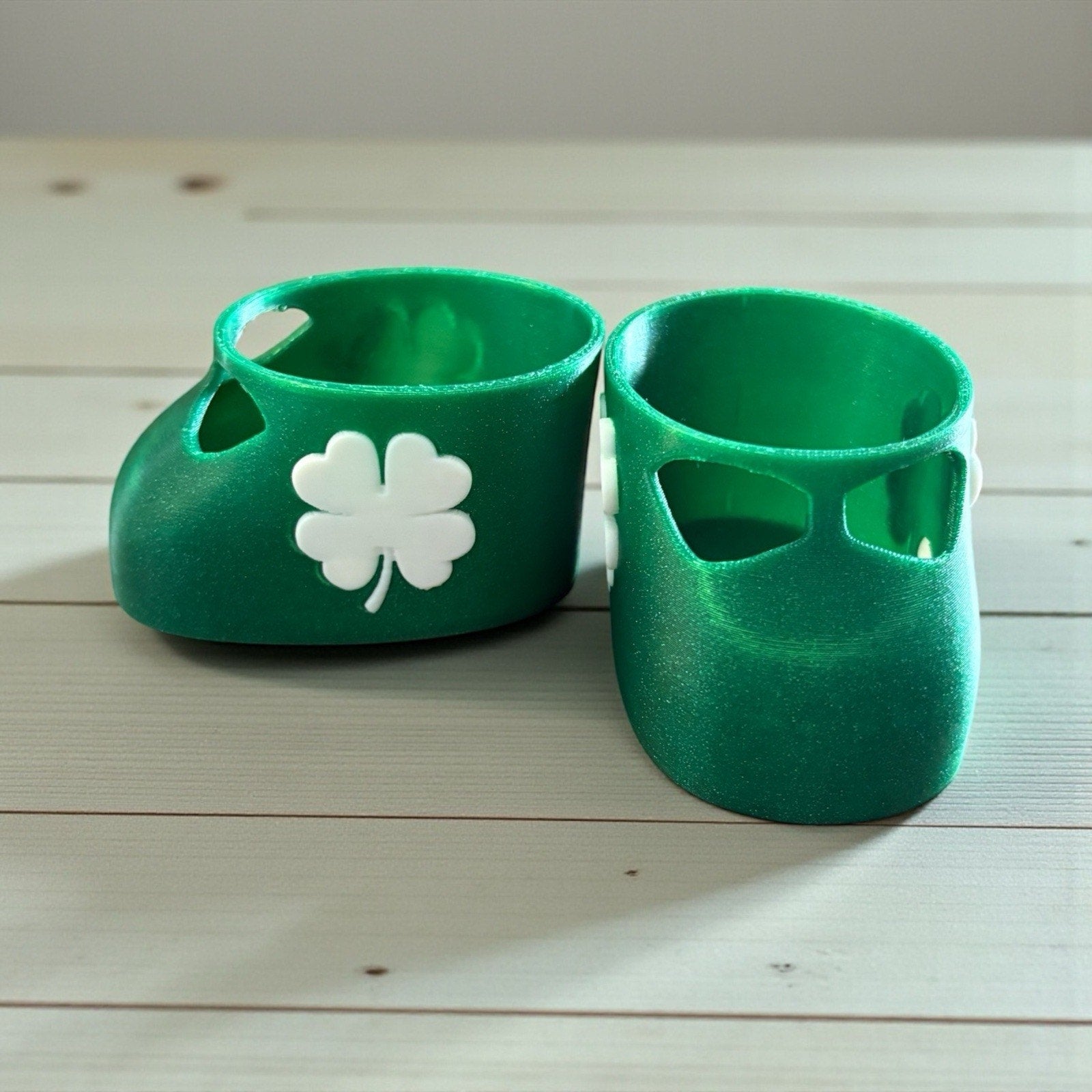 Shoes For 16” Cabbage Patch Kid 3D Printed - Shamrock St Patrick’s Clover