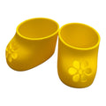 Replacement Shoes 16” Cabbage Patch 3D Printed Flower Mary Janes Bright Yellow